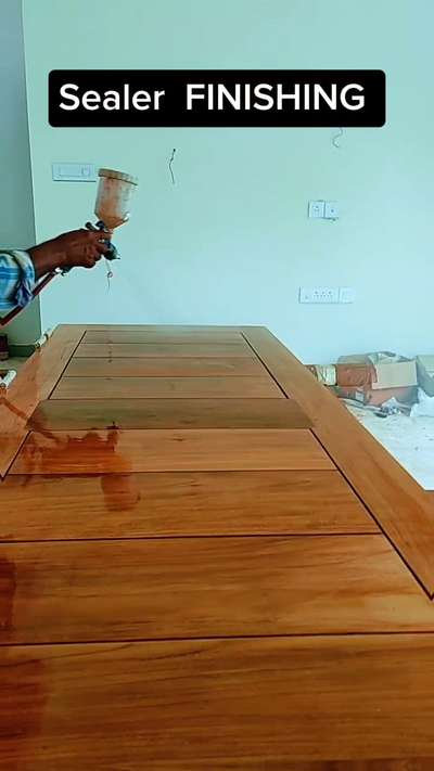 sealer finishing 

 # painting # polishing