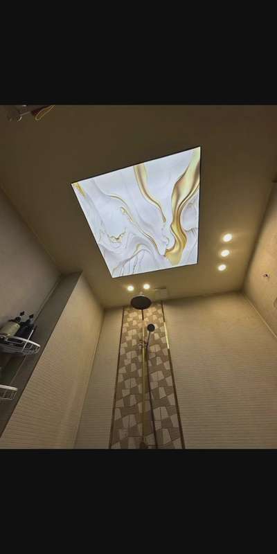 NEW WORK 😍 
"Let your ceiling shine as brightly as your style. LED frames designed to bring luxury to your bathroom. ✨ 

DM for more info

#LightingDesign #HomeDecor"*
 #InteriorDesign #BathroomInspiration #BathroomIdeas #BathroomRenovation #BathroomFittings #bathroom