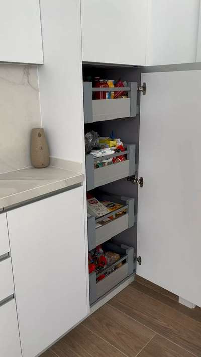 Customised Drawer Pantry
#ModularKitchen