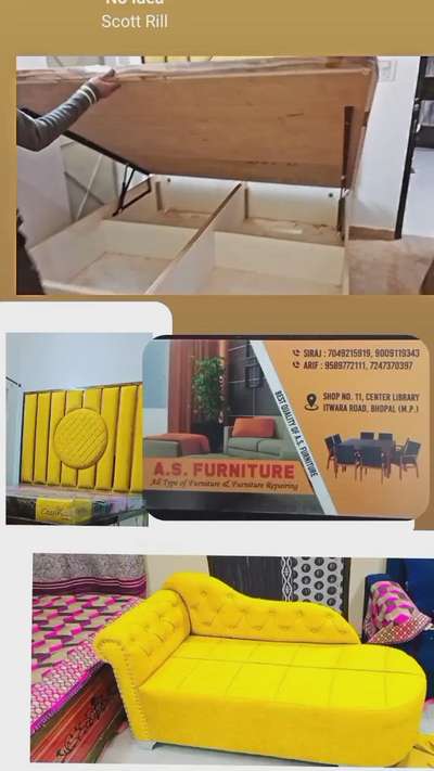 bed design AS furniture 35000rs complete  #