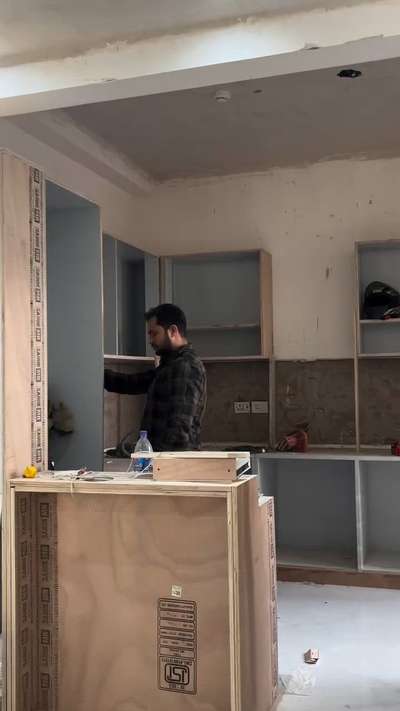 Here is your Dream Kitchen ✨🌟⭐ 
 #noida  #DelhiGhaziabadNoida #noidainterior #apexgolfavenue #apexalphabetnoidaextension #crossingrepublick #crossing #jmflorance #irishpuls