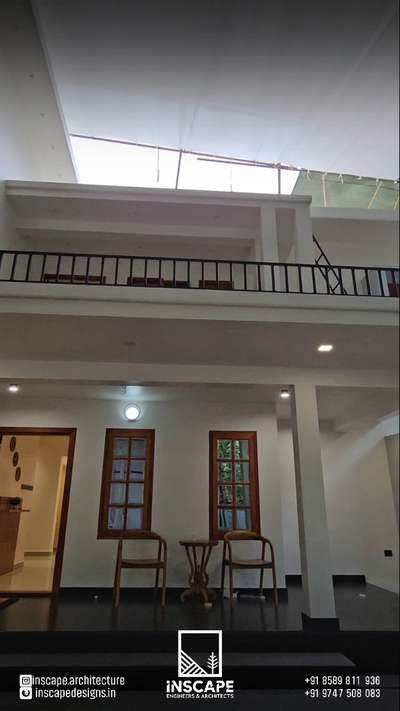 Completed residential project #completed_house_construction #ContemporaryHouse #InteriorDesigner