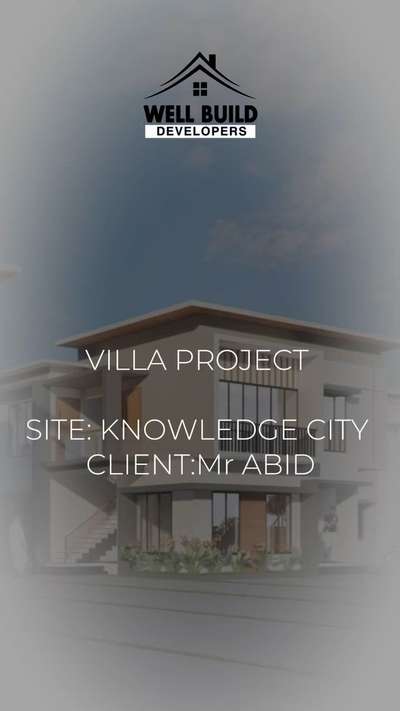 VILLA PROJECT 
CLIENT: Mr ABID 

 #sankar_cement  #Contractor  #villaproject