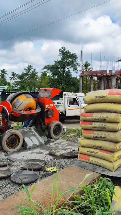 Plinth beam concrete at our ongoing project 
Location Pallikara