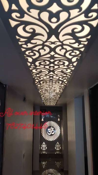 False ceiling interior work 
# Designer cnc jali design