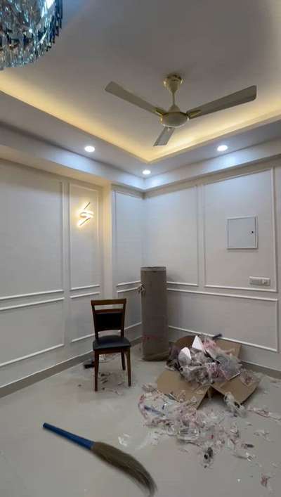 Royal Asain paint met  Final cot finish  #ghaziabadinterior  #indrapuram  #vasundhara #noida