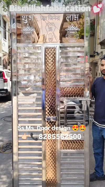 iron door design 😍 covering work 💕🙏🏻🤩😍
Terrace folding stairs. work Delhi 110051
 luxmi nagar Krishna Nagar Geeta colony 
.
khureji khas.. 


Bismillahfabrication unique design 😍 


 #kolo  #kolohindi  #kolohindi  #koloindial  #koloviral  #kolopost  #kolodelhi  #koloviral  #koloviwe  #kolodesign  #weldingwork  #welder  #welder  #welldingwork  #bismillahfabricationweldingwork  #kolotrending  #kolotrenfingreel  #kolotrendingpost  #kolotrendreels  #kolotrendingdesigns  #kolotrendingvideo