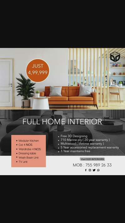 #home interiors #D2D interiors