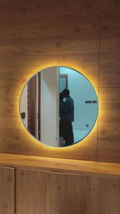 27 inch round mirror