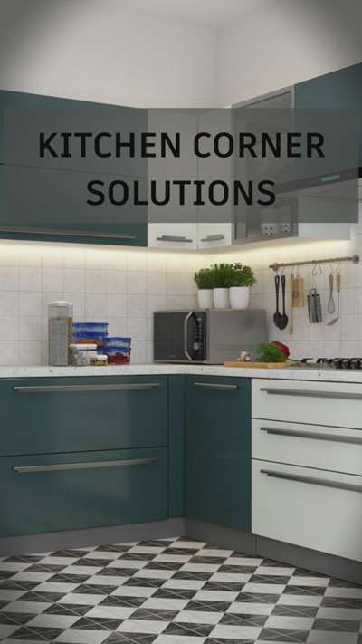 Kitchen corner solutions 

 #KitchenIdeas 
 #KitchenCabinet 
 #InteriorDesigner 
 #KitchenInterior