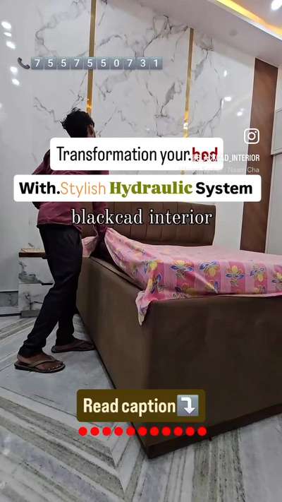 Our client doesn't want a single Hydraulic flap in there bed they want to follow the trend but in a old way so we did this for them✅️

@blackcad_interior 
#viral #bed #bedroomdecor #beddesign #beddecor #bedroomdesign #beddecoration #bedideas #bedhydraulics #bedstoragesystem #blackcadinterior