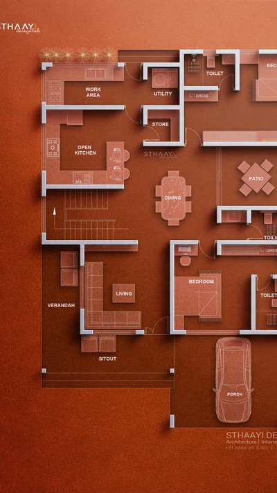 🏡 Not just a floor plan — a lifestyle blueprint.
Designing a home is about how it feels, not just how it looks.

In this layout, every space speaks:
✨ Open kitchen for soulful cooking
🪴 Private patio to unwind with family
🛏️ Bedrooms that promise peace
🚪 Seamless flow from living to sit-out to porch — because life shouldn’t feel boxed in

Crafted for real families. Designed for forever.
Your dream home shouldn’t be average — it should be intentional.

📌 Save this plan
📤 Share it with someone planning a home
📲 DM us to bring your dream home to life

👉 Follow @sthaayi_design_lab for more soulful designs

#ModernHomeDesign #FloorPlanGoals #DreamHomeLayout #KeralaHomes #IndianArchitects #HomeDesign2025 #OpenKitchenDesign #PatioVibes #ArchitectLife #SthaayiDesignLab #1712