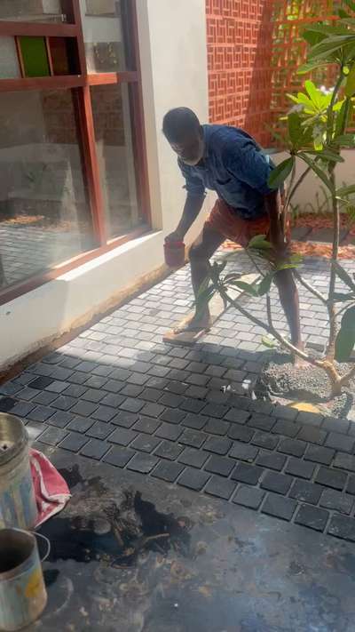 Courtyard work, irulam wayanad
