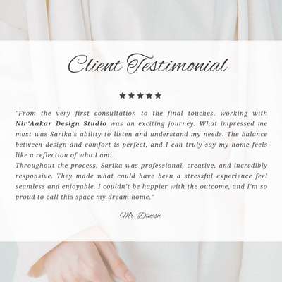 client feedback 
#clientfeedback 
#clientreview 
#InteriorDesigner 
#LUXURY_INTERIOR