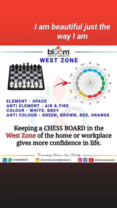 Your queries and comments are always welcome.
For more Vastu please follow @bloomvasturesolve
on YouTube, Instagram & Facebook.
.
.
For personal consultation, feel free to contact certified MahaVastu Expert MANISH GUPTA through
M - 9826592271
Or
bloomvasturesolve@gmail.com

#vastu 
#mahavastu 
#vastuexpert
#vastutips
#vasturemdies
#bloomvasturesolve
#confidence
#chess
#आत्मविश्वास