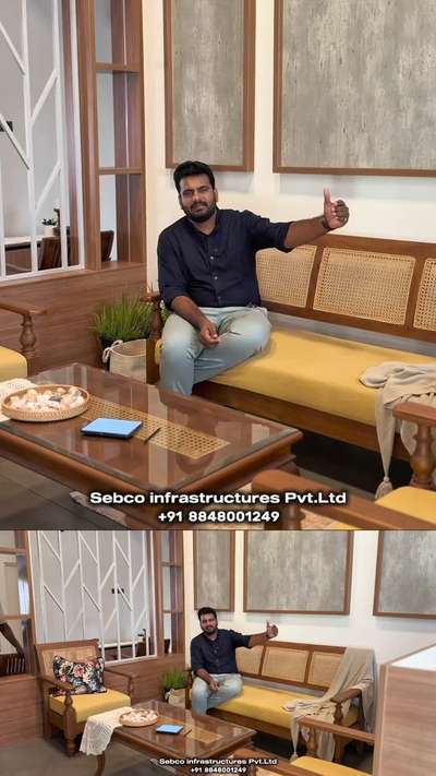 2700 Sq.ft ൽ സിംഗിൾ സ്റ്റോറിയിൽ നിർമിച്ച ഒരു മോഡേൺ ട്രോപ്പിക്കൽ വീട് 🏡