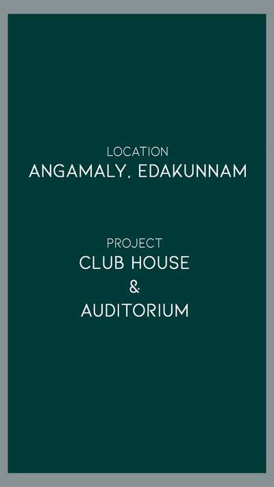 Our ongoing site at Angamali of a 3 star facility auditorium and clubhouse...
An enclosed space suitable for hosting corporate events, weddings, reception etc.. 
We have designed and decorated to create an elegant ambience for any events that are hosted. Detailed planning was made by analysing of loads and designing of structural elements based on the loads coming on them (live loads and dead loads).

We offer complete solutions right from designing, licensing and project approvals to completion and maintenance. Turnkey projects, residential construction, interior works and facades are our key competencies. We also undertake commercial and retail projects for construction, glass & steel claddings and interiors. Our solutions are a unique combination of aesthetics and precision, delivered on-time, just as you had envisioned.
For more details; 
Contact : +91 9847698666
Email : office@builttech.in
Visit : https://builttech.in
#construction #luxuryhomedesigns #builders #builder #commercial