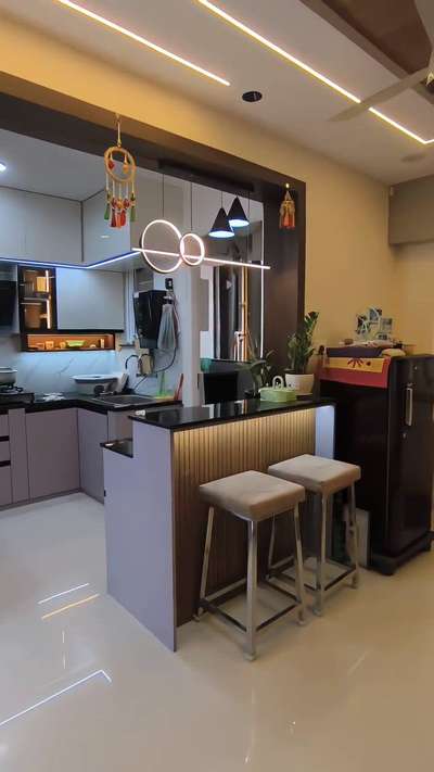 #ModularKitchen  #KitchenIdeas  #LargeKitchen  #ClosedKitchen  #fullinterior