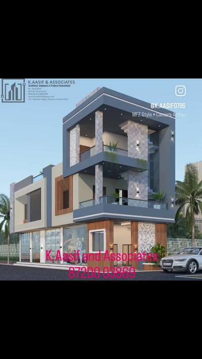 15x50 house design by K.Aasif and Associates. 
#structuralengineering
#civilengineering 
#architecturalvisualization
#architecturaldesign
#architect