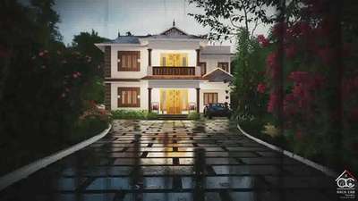 Rhythm of rain  #walkthrough_animations_video_rendering #socialmediamarketing  #BestBuildersInKerala #InteriorDesigner #exteriordesigns #rendering #TraditionalHouse