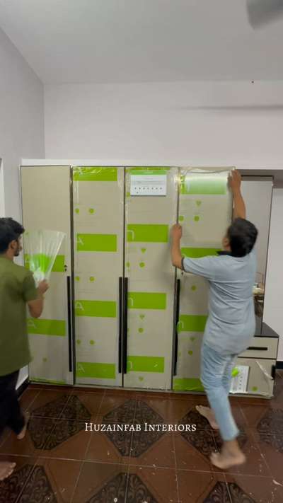 New model aluminum wardrobe