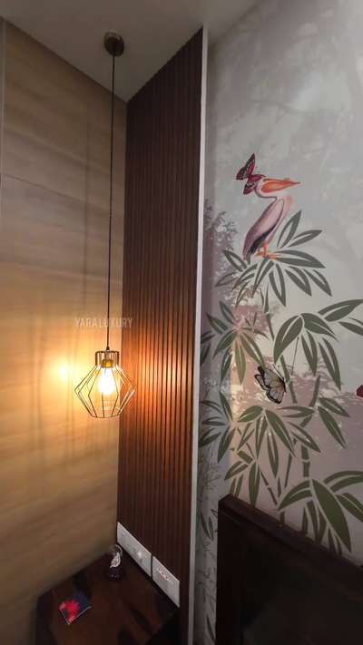 customised wallpaper with installation