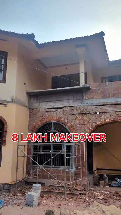 We renovated a 20-year-old house into a stunning modern European-style home in just 8 months.

Complete renovation including structural changes, MEP, cladding, landscaping, compound wall, porch , and painting - all within an approx budget of ₹8 lakhs.                                     h #InteriorDesigner #Malappuram #malappuramhomes #engeenering #architecturedesigns #Architectural&Interior #Architect