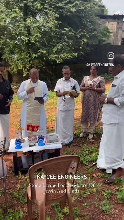 Stone Ceremony of our Latest project 
Residence For Libin and Linda 
location : Thengana Kottayam 
Area : 2080 sqft 
Estimated Amount 52 Lakhs 
 
#KeralaStyleHouse  #HouseDesigns  #HouseConstruction  #fullconstruction  #InteriorDesigner  #Architectural&Interior