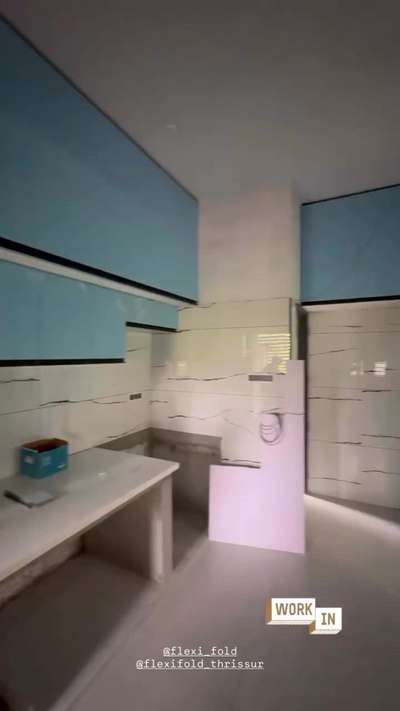 flexi fold kitchen cabinets  #KeralaStyleHouse #InteriorDesigner #architecturedesigns #Architectural&Interior