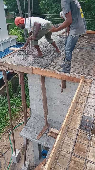 slab concreting of varkala resort