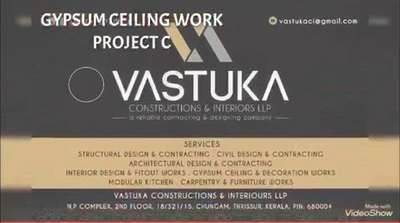 Gypsum Ceilings Works