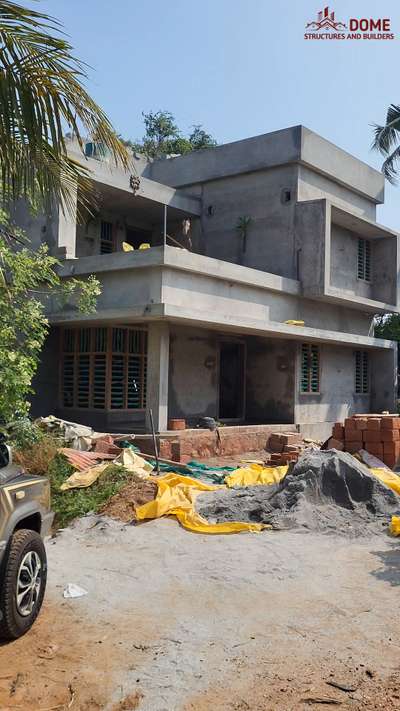 Ongoing Contemporary Residence project at Tholanur, Palakkad. 
Design and execution by Dome Structures and Builders. 
Area:2000sqft with 4-BHK 
 #newconstructionhomes  #ContemporaryHouse  #Architect  #moderndesign  #economical  #civilcontractors