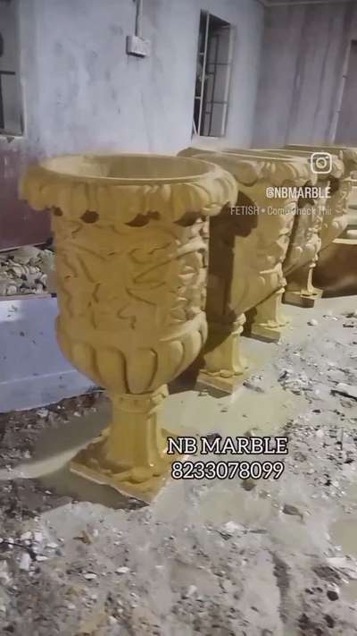 Sandstone Flower Pots

Decor your garden with beautiful flower pots

We are manufacturer of marble and sandstone flower pots

We make any design according to your requirement and size

Follow me on instagram
https://instagram.com/nbmarble?utm_source=qr&igshid=MzNlNGNkZWQ4Mg%3D%3D

More Information Contact Me
8233078099

#flowerpots #pots #nbmarble #gardendecor #sandstone #gardeninspiration #gardenlover #flowerphotography #flowerdesign