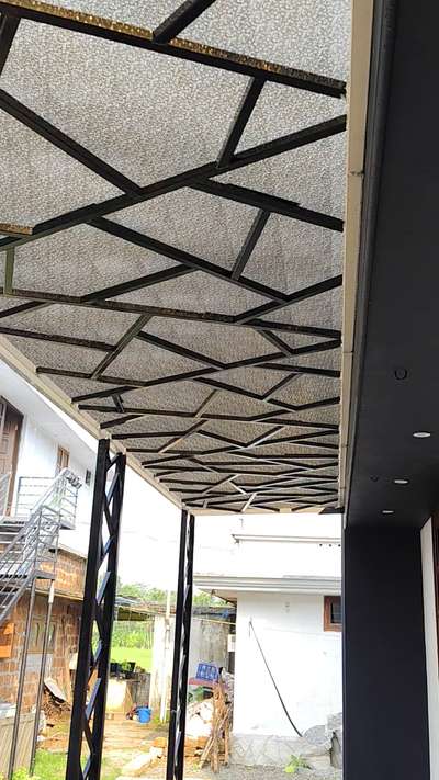 canopy work #RoofingIdeas #canopydesing #HouseDesigns #budgethouses #FABRICATION&WELDING