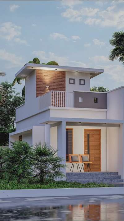 2 bedroom house. total area 700 sqft
#2BHKHouse #ContemporaryHouse #SmallHouse