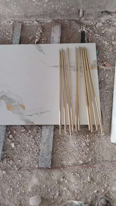 golden brass patti