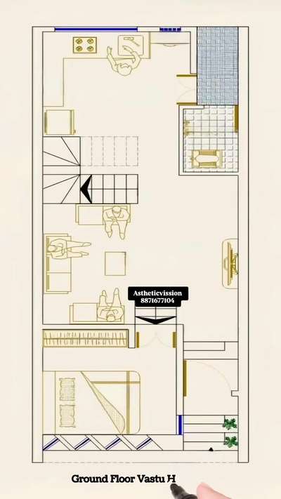 Best Ground Floor Plan | 1 BHK Vastu House Plan | 15.9X41.6 Size House Plan Completed 🏠 #floorplan #architecturalplan #floorplan #vastu #farmhouse #siteplan #architecturalplan #floorplan #vastufloorplan #reelinstagram #reelsinstagram #reelkarofeelkaro #reelinstagram #architectplan #architecturalhouseplans #Architecture #architecturalplan #architecturedesign #architecture #explorepage #floorplans #instagood #interiordesignideas #Interior #interiordesign #interiordesign #designroom #designhouse #construction #insta #instagood #instadaily #instamood #interiordesignideas