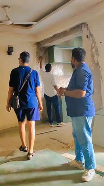 Site visit  #InteriorDesigner  #LivingroomDesigns  #HouseRenovation  #WardrobeIdeas  #ModularKitchen