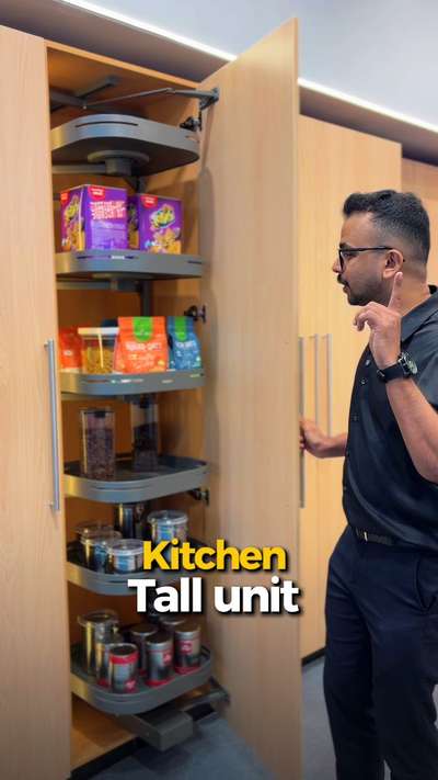 Stop digging through your kitchen cabinets ✨
Upgrade to smarter storage with the Higold Tourbillon Rotating Tall Unit—engineered to bring effortless access and organization into modern modular kitchens.
With 360° rotating trays, everything inside your cabinet is instantly within reach. No more forgotten items or cluttered spaces—just smooth, efficient functionality.
Key Highlights:
• 360° rotating trays for complete visibility
• Smooth soft-close mechanism for silent operation
• High-capacity storage for all pantry essentials
• Sleek, modern design for premium interiors
Designed for convenience, built for luxury—this is the future of kitchen storage.
#kitchenhacks #higoldindia #tallunit #modularkitchen #fayizroomy #spacesavingdesign #modernkitchen #keralahomes #interiordesignkerala