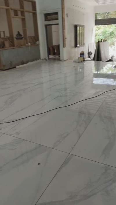 8feet*4feet RAK Tiles laying ongoing work