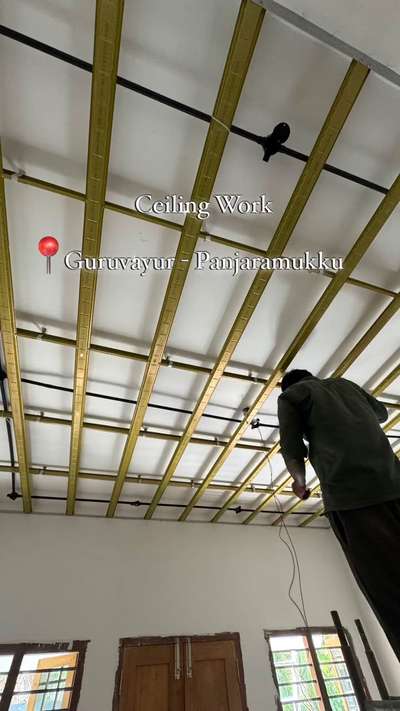 Ceiling work @Guruvayur #guruvayoor