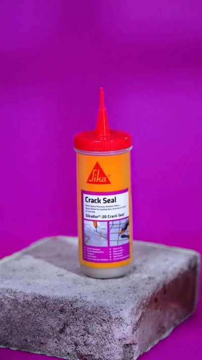 Sikadur-20 Crack Seal is used to seal concrete cracks

#sikaindia #WaterproofingSolutions #constructionchemicals #WaterProofing