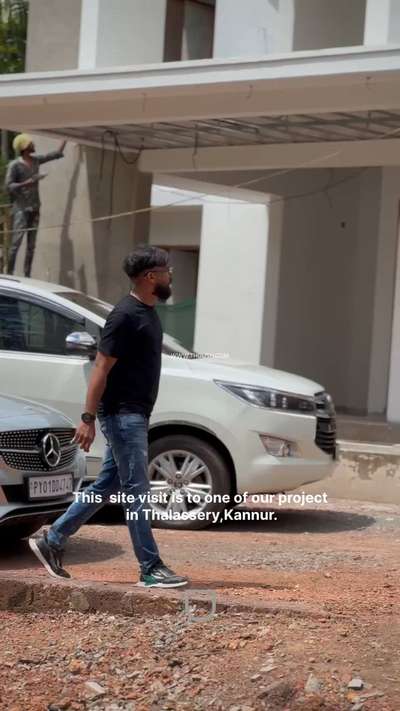 This  site visit is to one of our project
 in Thalassery,Kannur. #Thalassery #Kannur #Architect