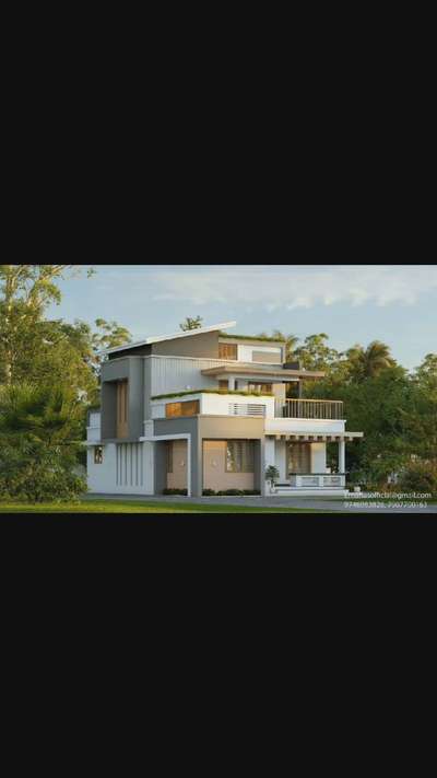 #KeralaStyleHouse #Thiruvananthapuram
#3DKitchenPlan #Kollam