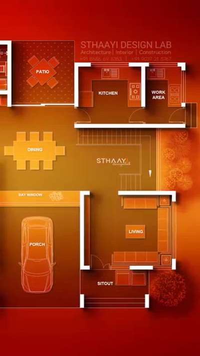 𝗪𝗲𝗹𝗰𝗼𝗺𝗲 𝘁𝗼 𝗬𝗼𝘂𝗿 𝗗𝗿𝗲𝗮𝗺 𝗛𝗼𝗺𝗲! 🏠

Explore this expertly designed 2BHK residential floor plan, perfectly suited for Tamil Nadu's climate.

𝐓𝐡𝐨𝐮𝐠𝐡𝐭𝐟𝐮𝐥 𝐋𝐚𝐲𝐨𝐮𝐭:

✨️ Porch for warm welcomes
🍴 Dining area for family gatherings
🛋️ Living room for relaxed moments
🍳 Kitchen for culinary delights
🏨 2 Bedrooms with attached toilets for comfort
💼 Work area for productivity
🌳 Patio for serene retreats

𝐃𝐞𝐬𝐢𝐠𝐧 𝐇𝐢𝐠𝐡𝐥𝐢𝐠𝐡𝐭𝐬:

✨️ Bay windows for abundant natural light
💨 Sit-outs for enhanced ventilation
🏗️ Functional zones for effortless living

𝐈𝐝𝐞𝐚𝐥 𝐟𝐨𝐫 𝐓𝐚𝐦𝐢𝐥 𝐍𝐚𝐝𝐮'𝐬 𝐂𝐥𝐢𝐦𝐚𝐭𝐞:

☀️ Maximized natural light and airflow
🌟 Perfect blend of comfort and functionality

𝐌𝐚𝐤𝐞 𝐓𝐡𝐢𝐬 𝐇𝐨𝐮𝐬𝐞 𝐘𝐨𝐮𝐫 𝐇𝐨𝐦𝐞!

Discover more designs and inspiration on our social media profiles!

Or

𝐒𝐜𝐡𝐞𝐝𝐮𝐥𝐞 𝐚 𝐜𝐨𝐧𝐬𝐮𝐥𝐭𝐚𝐭𝐢𝐨𝐧_ 𝐭𝐨 𝐜𝐮𝐬𝐭𝐨𝐦𝐢𝐳𝐞 𝐭𝐡𝐢𝐬 𝐝𝐞𝐬𝐢𝐠𝐧 𝐟𝐨𝐫 𝐲𝐨𝐮𝐫 𝐧𝐞𝐞𝐝𝐬.