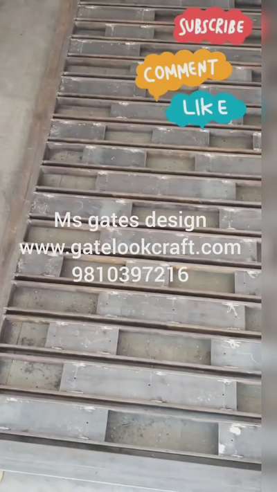 Aluminium profile gates by Hibza sterling interiors pvt ltd #gatelookcraft #aluminiumprofile #aluminiumprofilegate #aluminiumprofilecladding #gates #grildesign #maingates