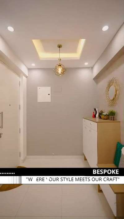 3BHK design for Appartment