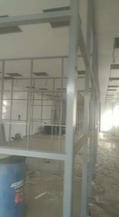 aluminium partition or grid false ceiling