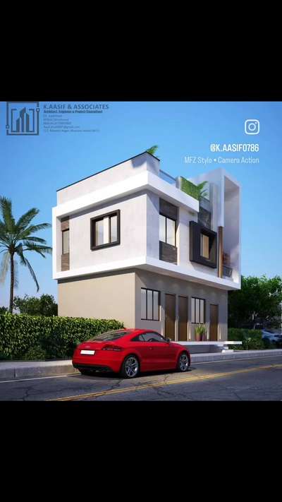 40x30 house design by K.Aasif and Associates. 
#structuralengineering
#civilengineering 
#architecturalvisualization
#architecturaldesign
#architect