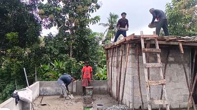 site @kottarakara stair room concrete